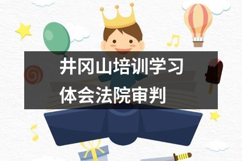 井冈山培训学习体会法院审判